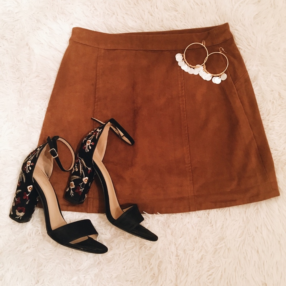 Abercrombie & Fitch Suede Skirt